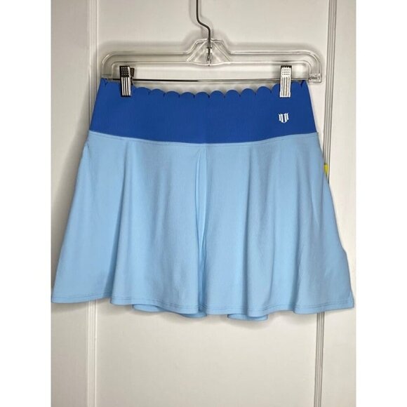 Eleven Women`s Pretty Power Tennis Skort Ice Blue small. Short liner has pockets - Picture 2 of 5